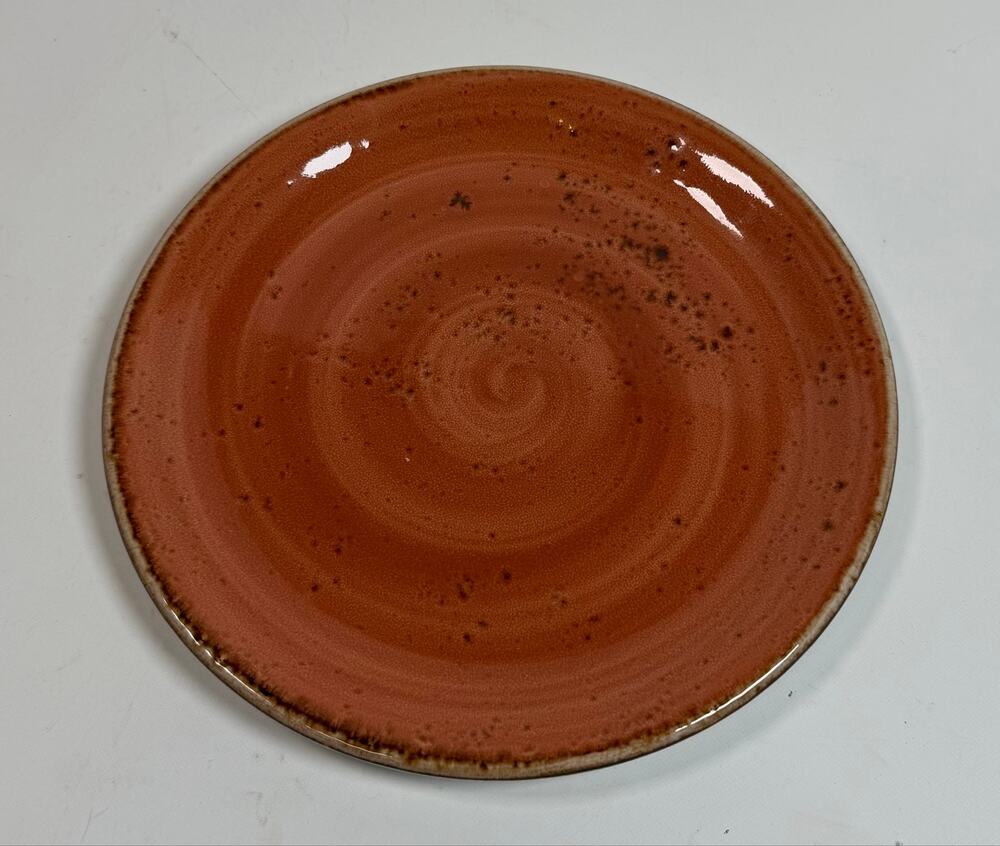 Steelite Performance Craft Coupe Plate in Terracotta 8”